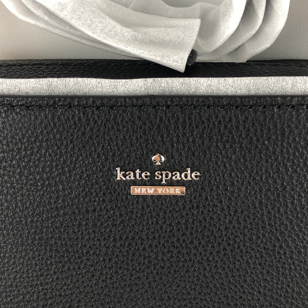 💞SOLD💞Kate Spade Naomi Black Camera Crossbody Tassel Bag - Picture 6 of 8